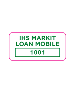 IHS Markit Loan Mobile Asset Labels