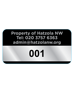 Hatzola NW Asset Labels