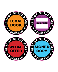 Edge of the World Bookshop Price Labels