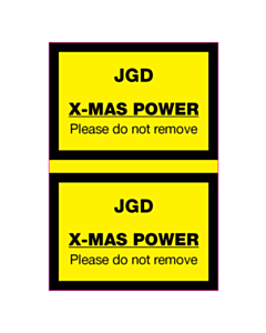 JGD X-Mas Power Labels