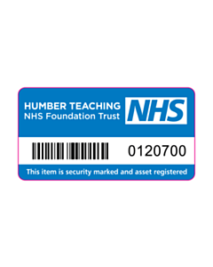 Humber Teaching NHS Asset Labels