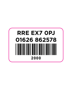Red Rock Electrical Code 39 Barcode Labels