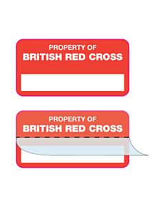British Red Cross Write & Seal Labels