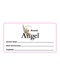 Angel Healthcare Service Labels
