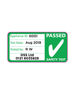 Data & Security Systems Ltd PAT Test Labels