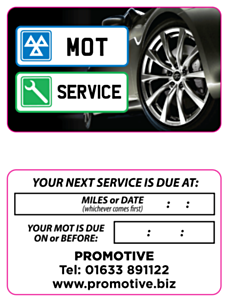 Promotive Window Stickers