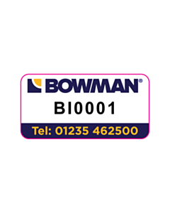 Bowman Tamper Evident Asset Labels
