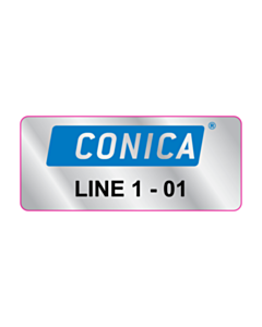 Conica Aluminium Labels
