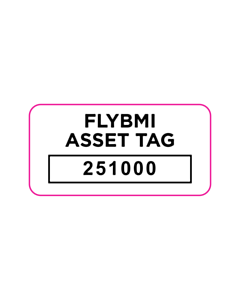 Flybmi Asset Label