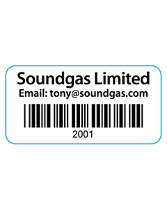 Soundgas Ltd Code 39 Barcode Labels