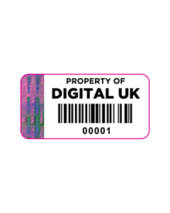 Digital UK Tamper Evident Asset Labels