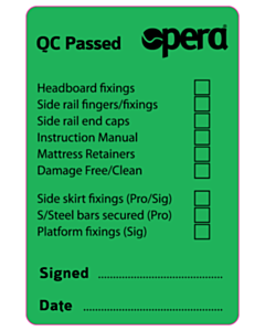QC Passed Labels