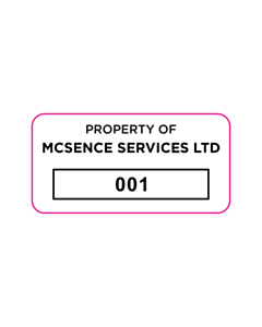 Mcsence Services Asset Labels