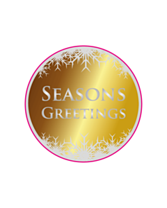Seasons Greetings Labels