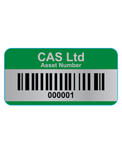 CAS Ltd Asset Labels - Green