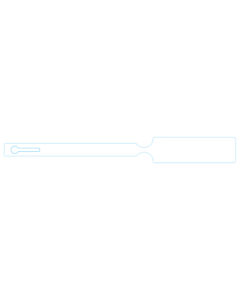 39x350mm Loop Through Tags