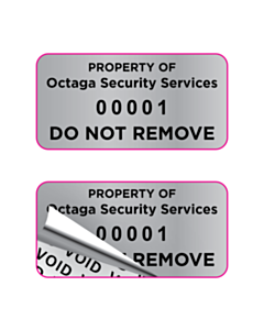 Octaga Security Services Void Labels