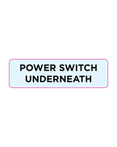 Power Switch Underneath Labels