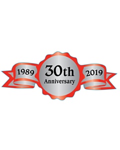 30th Anniversary Stickers