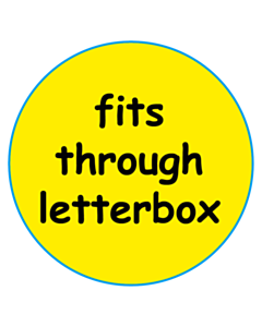 Fits Through Letterbox Labels