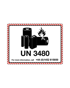 Wildfire Systems Ltd UN 3480 Labels