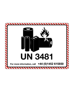 Wildfire Systems Ltd UN 3481 Labels