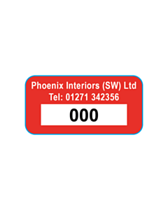 Phoenix Interiors Asset Labels