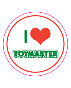 I Love Toymaster! Labels