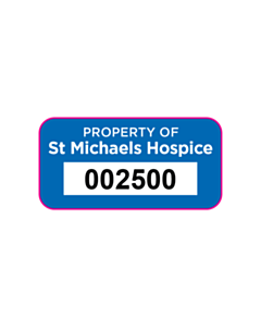 St Michaels Hospice Asset Labels