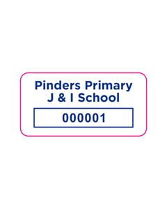 Pinders Primary J&I School Asset Labels