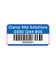 Clarus Site Solutions Asset Labels