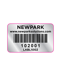 Newpark Solutions Code 39 Barcode Labels