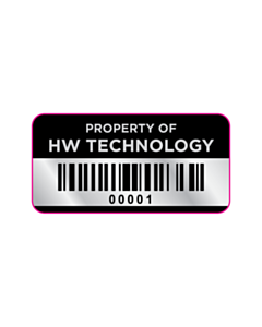 H W Technology Ltd Asset Labels