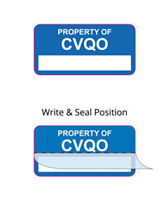 CVQO Ltd Write & Seal Labels