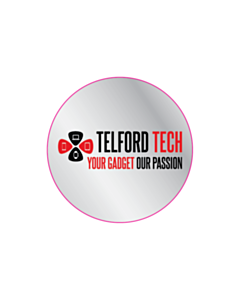 Telford Tech Silver Void Labels