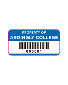 Ardingly College Asset Labels