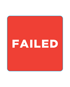 Failed Labels