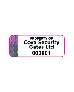 Cova Security Gates Ltd Asset Labels
