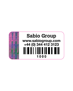 Sabio Group Tamper Evident Asset Labels