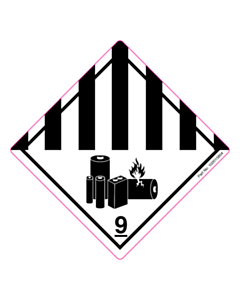 Pyronix Class 9 Part No. 102015804 Labels