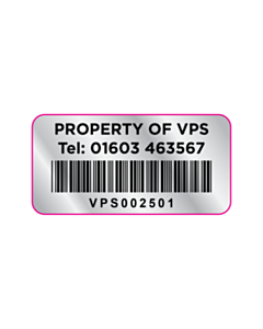 Evander Glazing & Locks Code 39 Barcode Labels