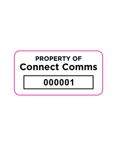 Connect Comms Asset Labels
