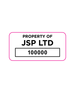 JSP Ltd Asset Labels