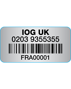 IOG UK Code 128 Barcode Labels