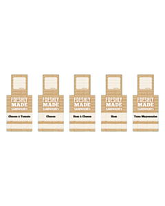 Sandwich Labels