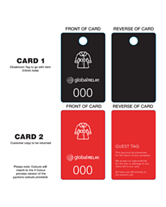 Global Relay Cloakroom Tags
