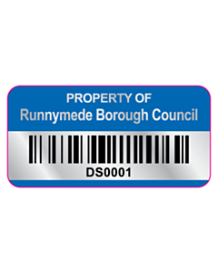 Property Of Runnymede Borough Council Asset Labels