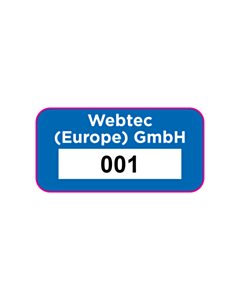 Webtec Products Ltd Asset Labels