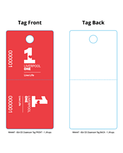 Liverpool One Cloakroom Tags
