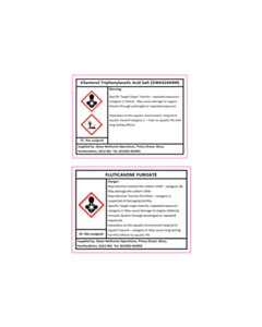 GHS Labels - 2 Sorts